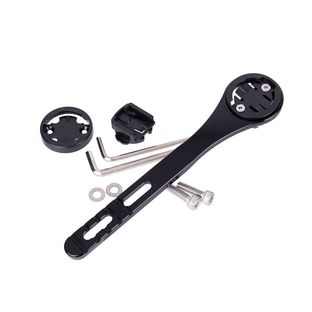 ZTTO Road Bike Speedometer Computer Handlebar Out-Front Mount Bicycle Cycling For Garmin Cateye GoPro Action Camera Light Holder