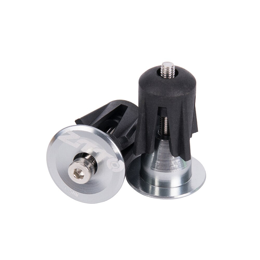 ZTTO Bicycle Parts Bicycle Handlebar End Plugs Handle Bar Caps Aluminum Alloy Handle Grip Bar End Stoppers 1 Pair