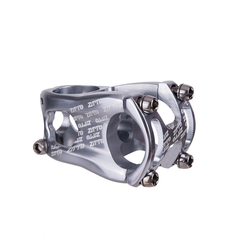 ZTTO Bicycle Parts MTB Bicycle Stem 50mm 31.8mm High-Strength CNC Machined 0 Degree Rise Aluminum Alloy Enduro Stem