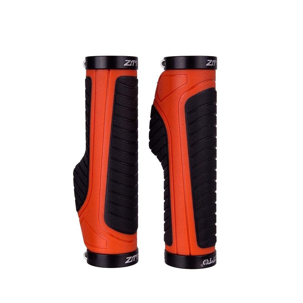 ZTTO City Bike Cycling Ergonomics Grips Lockable Handle Grip Anti Slip For Folding Bike Handlebar 22.2mm AG42 1Pair