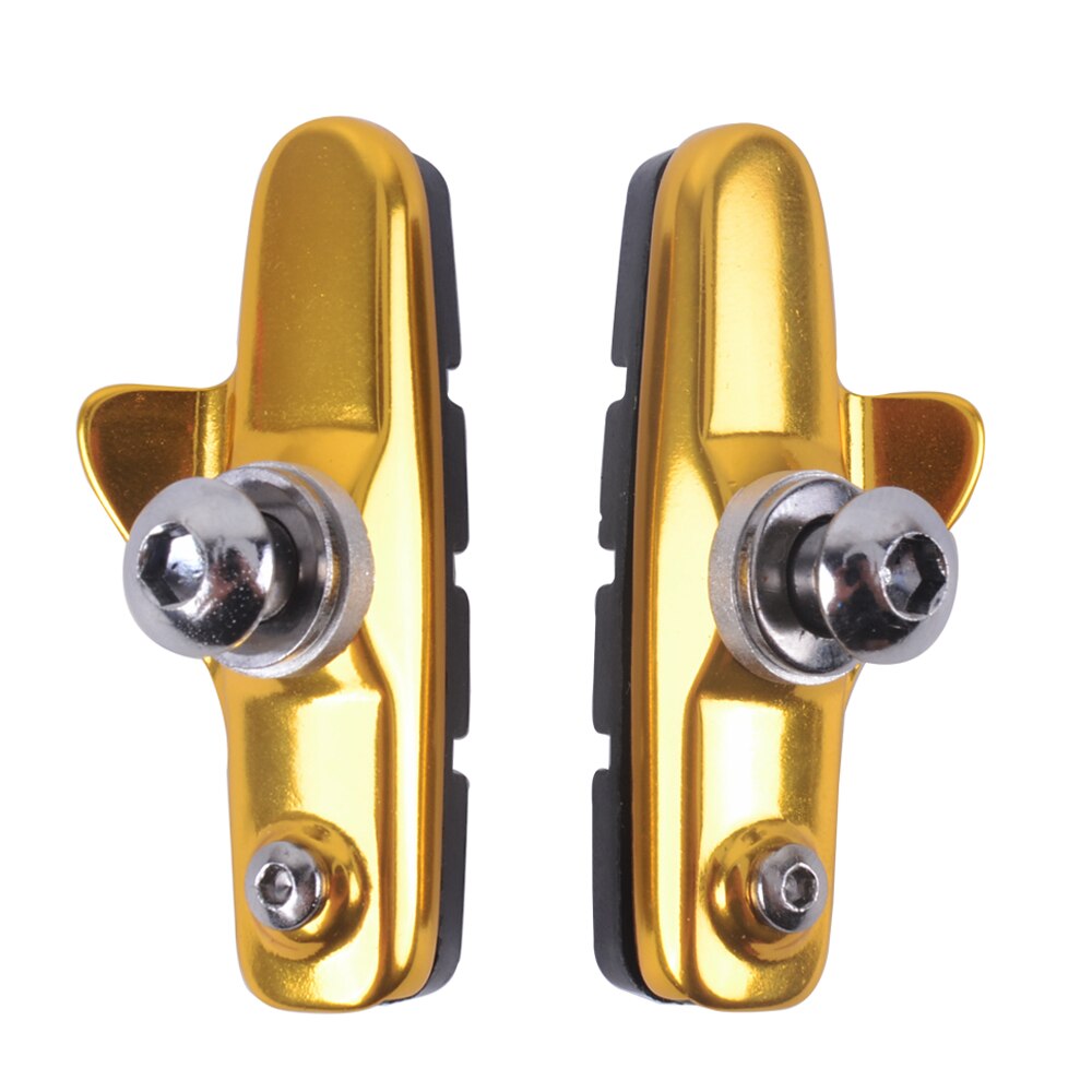 ZTTO Road Bike Brake Pads Rubber Brake Pad 1Pair Road Brake Block Braking Holder Shoes Cycle Brake Hoof Part Bicycle