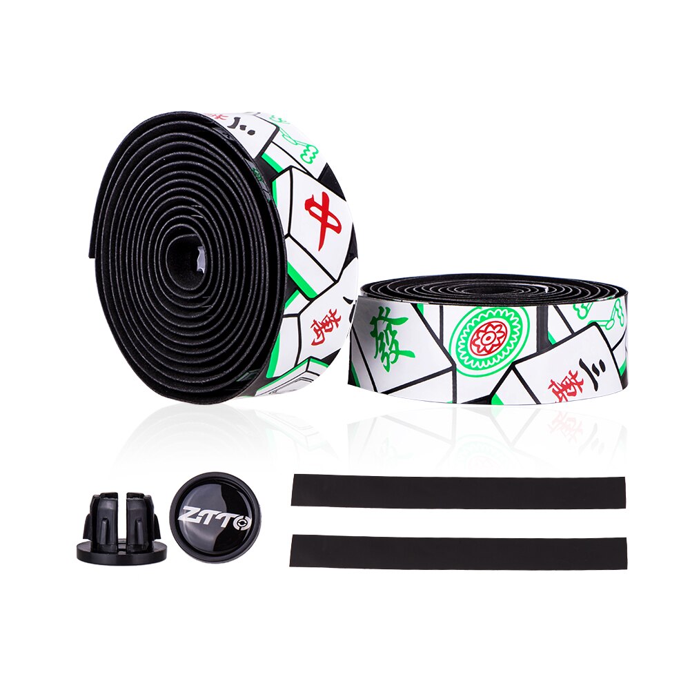 ZTTO Road Bike Bar Tape Chinese style Mahjong Handlebar EVA PU Tape High Quality Durable Shock-Proof Roadbike Bartape BD9