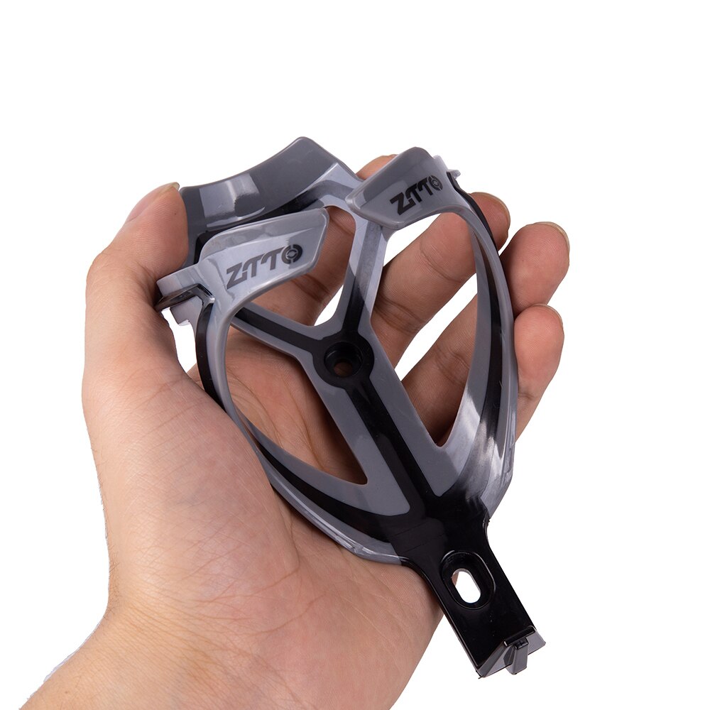 ZTTO MTB road bike Bottle Cage Water Bottle Holder Socket Two-tone Ultralight Plastic Gray Pink Bicycle Part