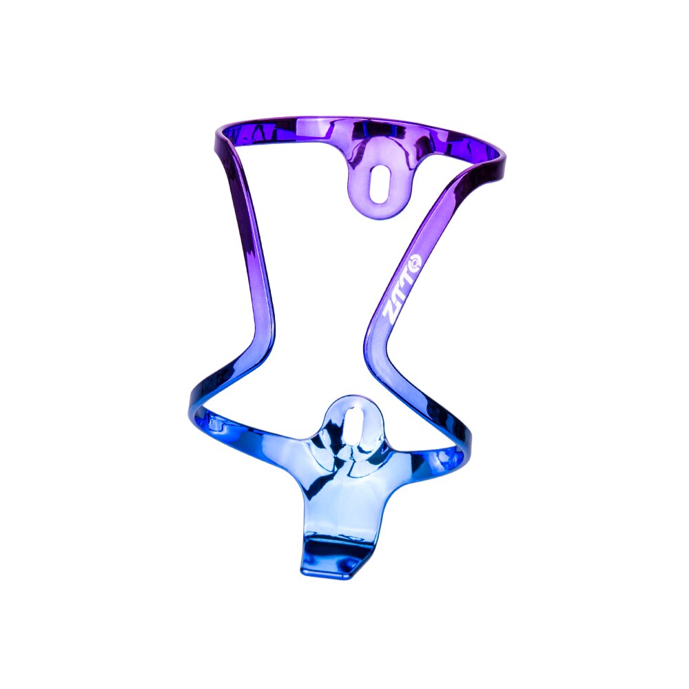 ZTTO Color gradient Bicycle Aluminum Bottle Cage MTB road Gravel bike water bottle holder plating colorful Metal lightweight
