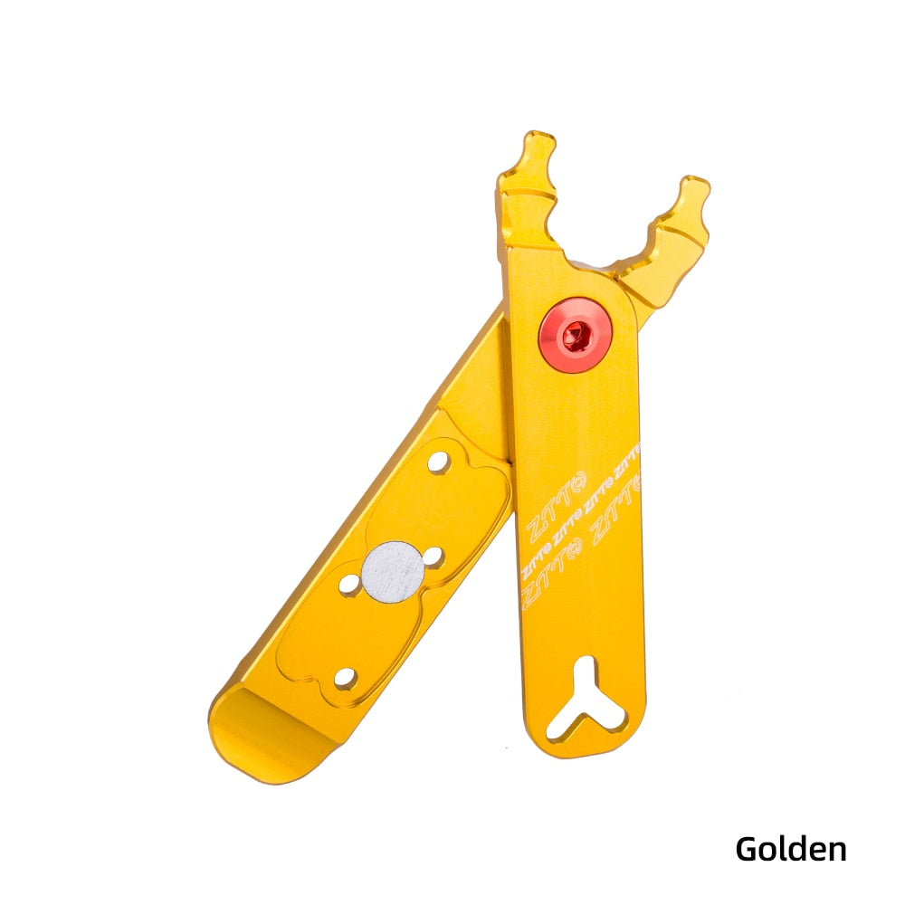 ZTTO Bicycle Master Link Pliers Valve Tool Tire Lever Missing Chain Connector Cutter Remove Install 4 in 1 Multi Function CNC