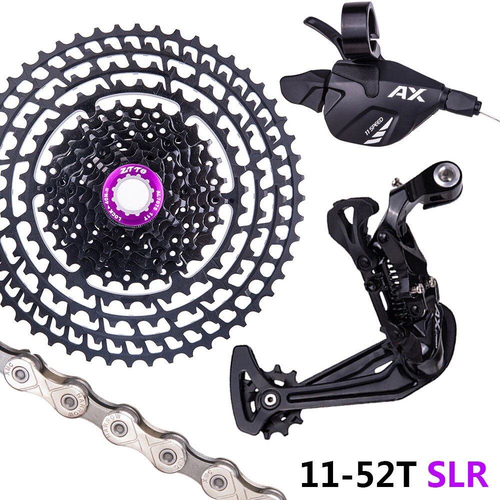 ZTTO MTB 11 Speed HG Bicycle Groupset Shifter Rear Derailleur Cassette Spocket Chain 11-46T 50T 52T Mountain Bike Kit Ultralight