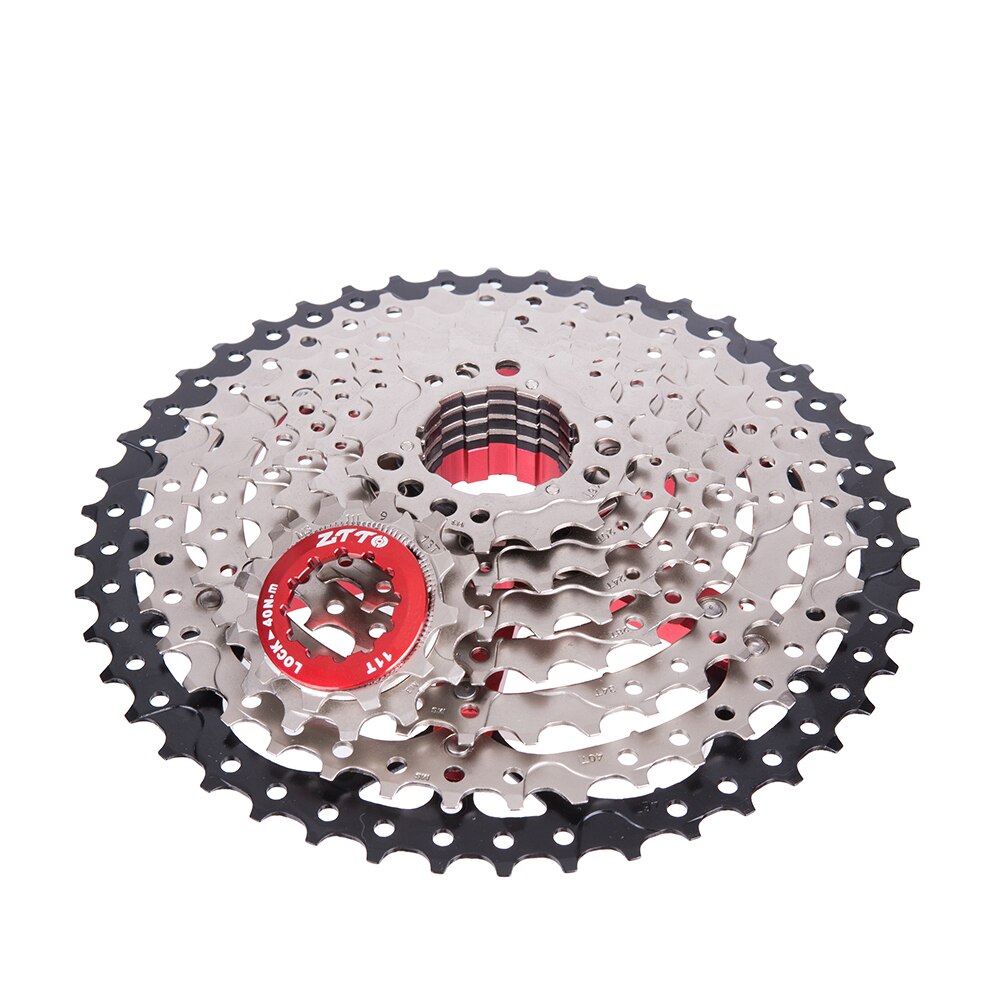 ZTTO MTB 9 Speed 11-46T Cassette with Hanger Extension 9s Sprocket 9speed 9v k7 Wide Ratios M430 M4000 M590 Mountain Bike