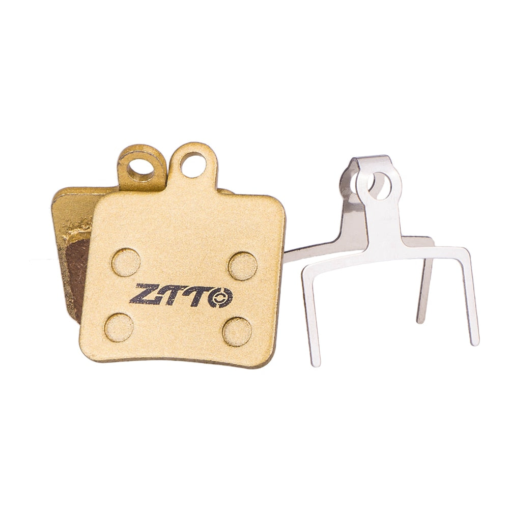 ZTTO 4Pairs MTB Road Bike Full Metal Disc Brake Pads MT200 M8100 Flat Mount R8070 R7070 R8020 G03TI G04TI Level Guide Code Cx1