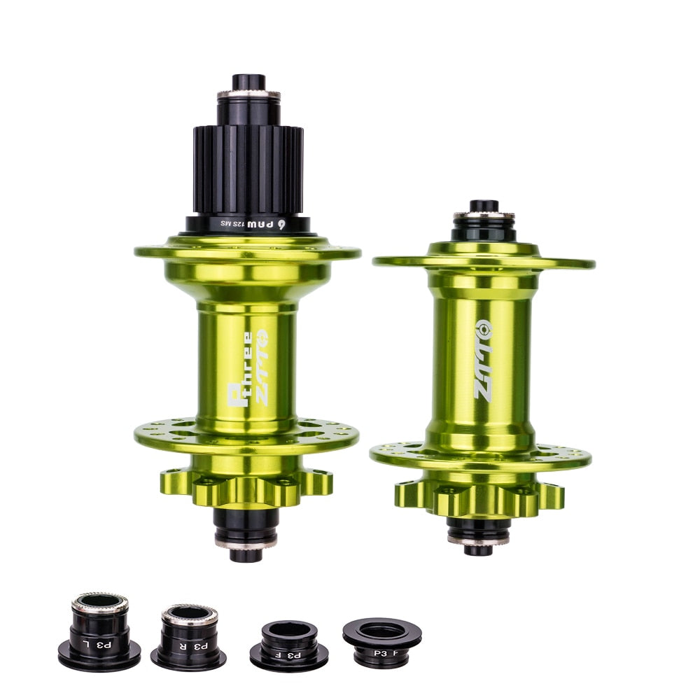 ZTTO MTB 6 Pawls Disc Brake Hub 32 Holes P3 VS DT 370 xm490 D042SB 32h Maza Thru Axle Quick Release 142x12 135x10 Sealed Bearing