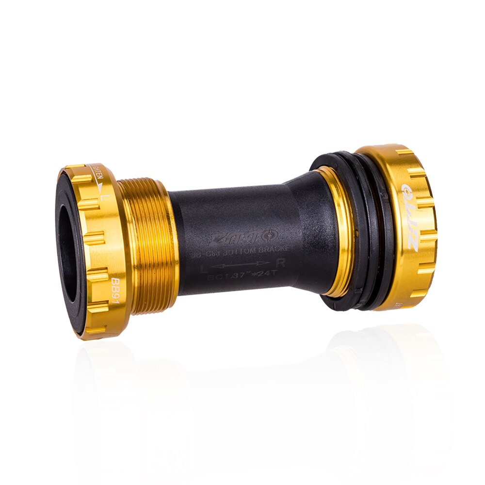 ZTTO BB91 Bicycle Bottom Bracket Sealed Bearing Thread Type 68 73 BSA68 Shell 24mm Spline Axis Wrench MTB Road Bike Waterproof