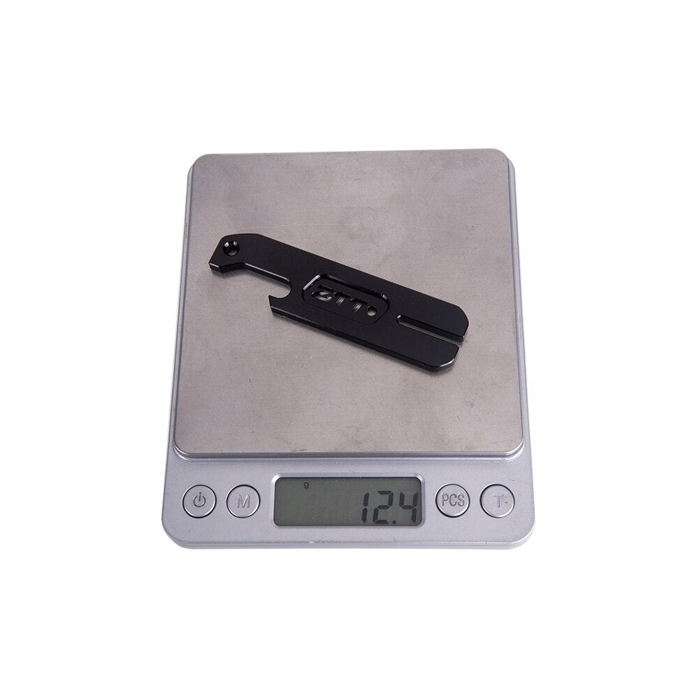 ZTTO Bottle Opener With Rotor Truing Slot Wrench Brake Rotor Alignment Truing Tool MTB Disc Repair Tools Bicycle Brake Disc Tool