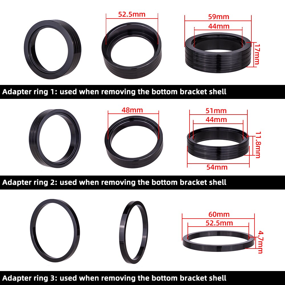 ZTTO MTB Bicycle Bottom Bracket Bearing Remove Install Tool Road Bike BB Press Fit 24mm 30mm BB86 BB30 BB92 PF30 Repair Kit