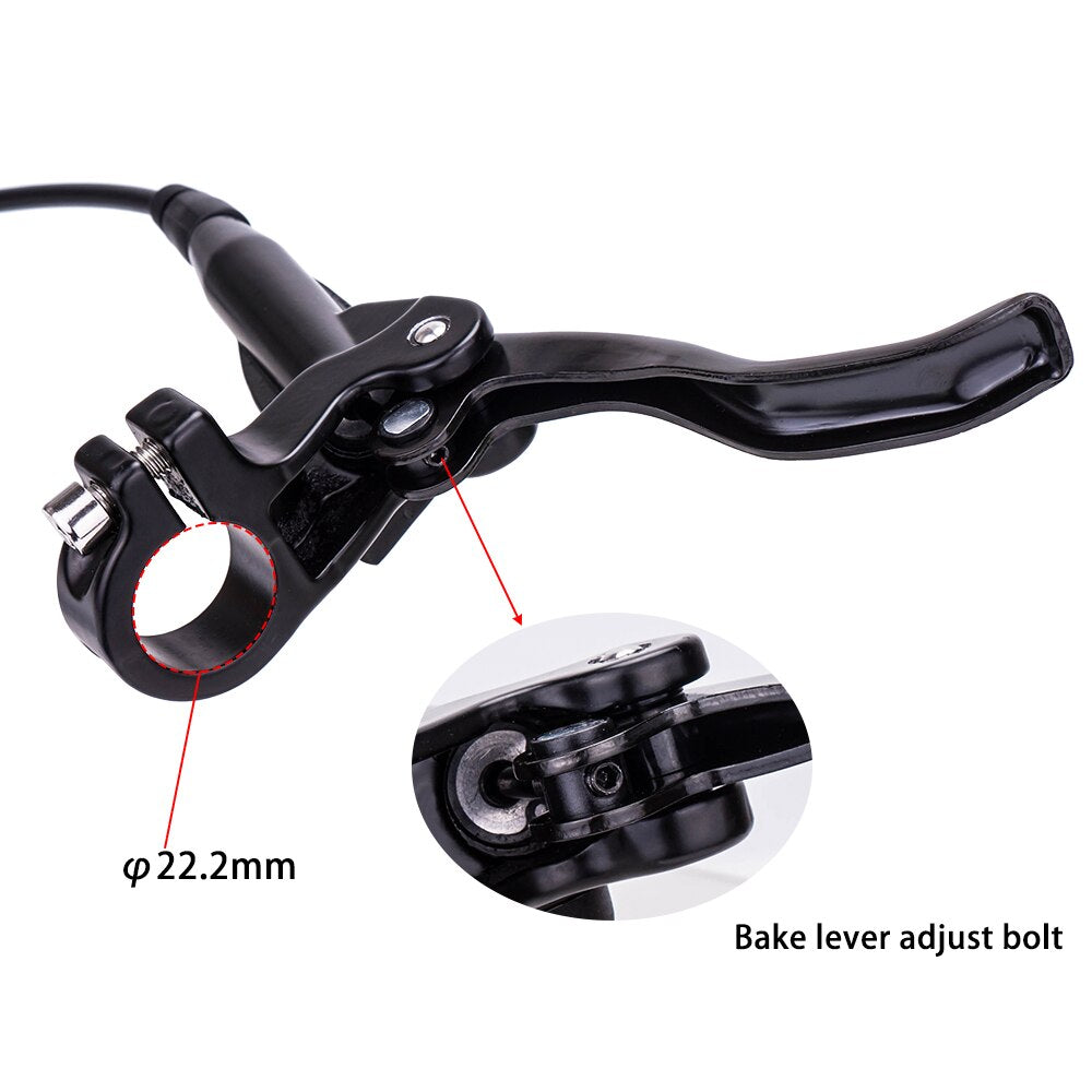 ZTTO MTB Hydraulic Disc Brake IS Post Mounting Left Front Right Rear Calipers Rotor Oil Pressure Brake Set Rotor M6100 MT200