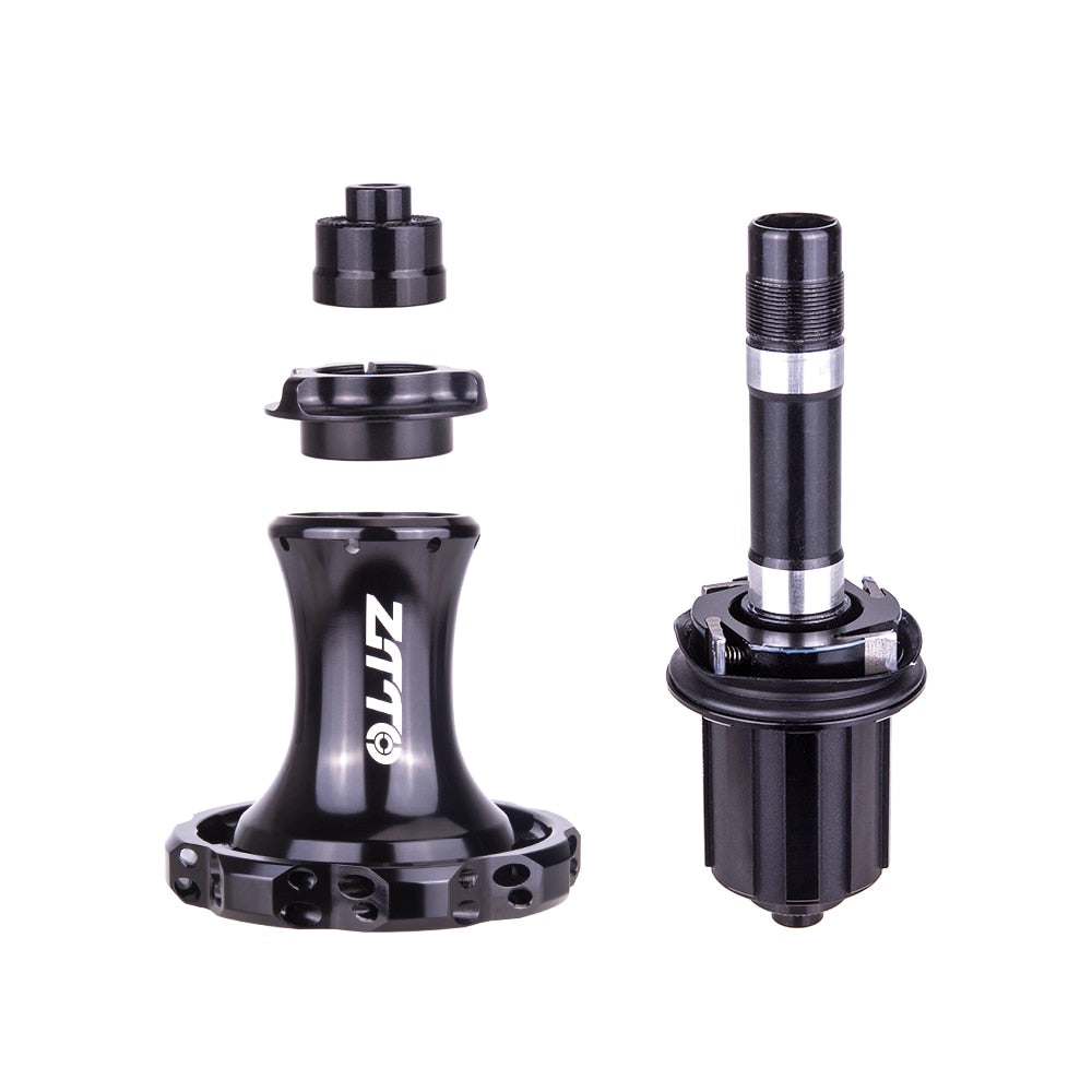ZTTO Road bike 2:1 straightpull hub lightweight bicycle freehub core front 20 24 holes 9x100 10x130 road 11 speed HG cassette