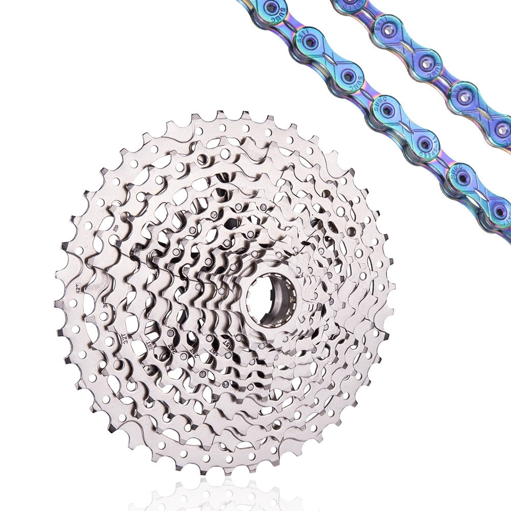 ZTTO MTB 11 Speed 9-42T Cassette XD Sprocket Lightweight Silver 9-42 Steel Teeth 11s Compatible 11speed GX M7000 M6000 k7