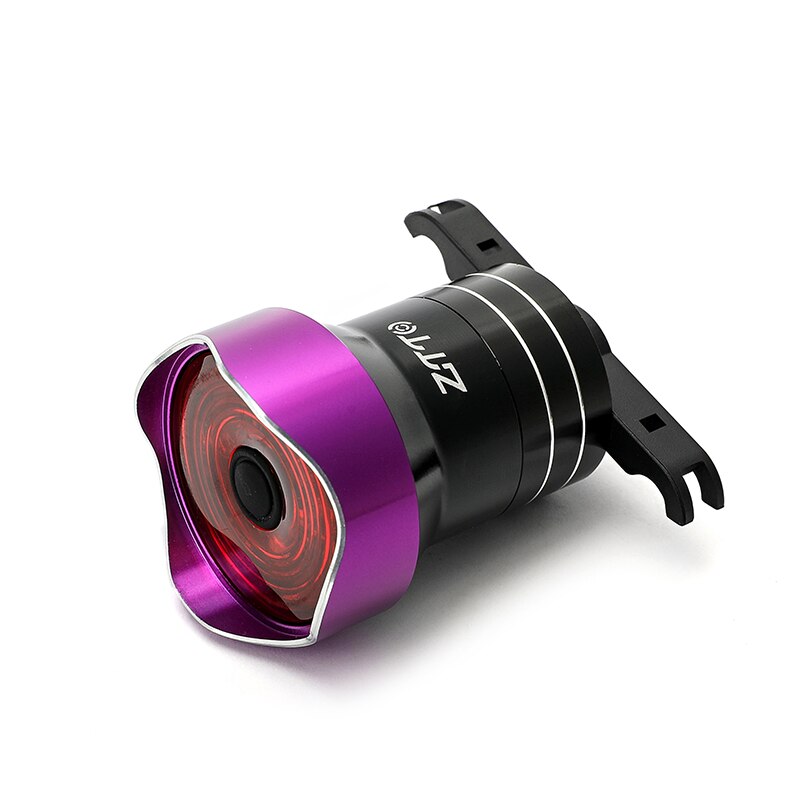 ZTTO Bicycle Rear Light Auto Start Stop Smart Brake Sensing IP65 Waterproof LED Charging Cycling Taillight Long battery life