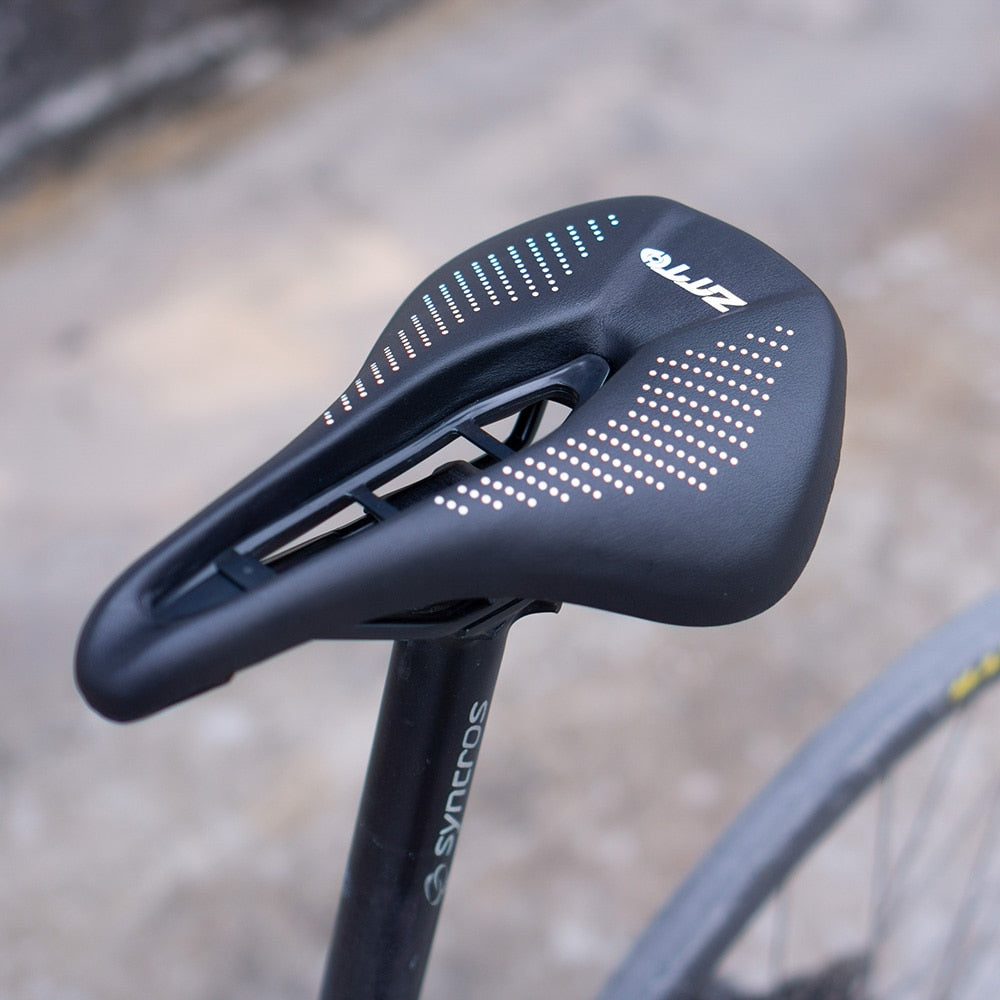 ZTTO MTB Bicycle Ergonomic Short Nose Saddle 160mm Wide Comfort Long Trip Light Weight Thicken Soft Buffer Seat
