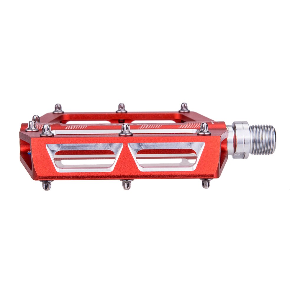 ZTTO MTB CNC Aluminum Alloy Bearings Pedal Bike flat Pedal Road Gravel Bike Lightweight 8 pins pedal for XC AM JT04