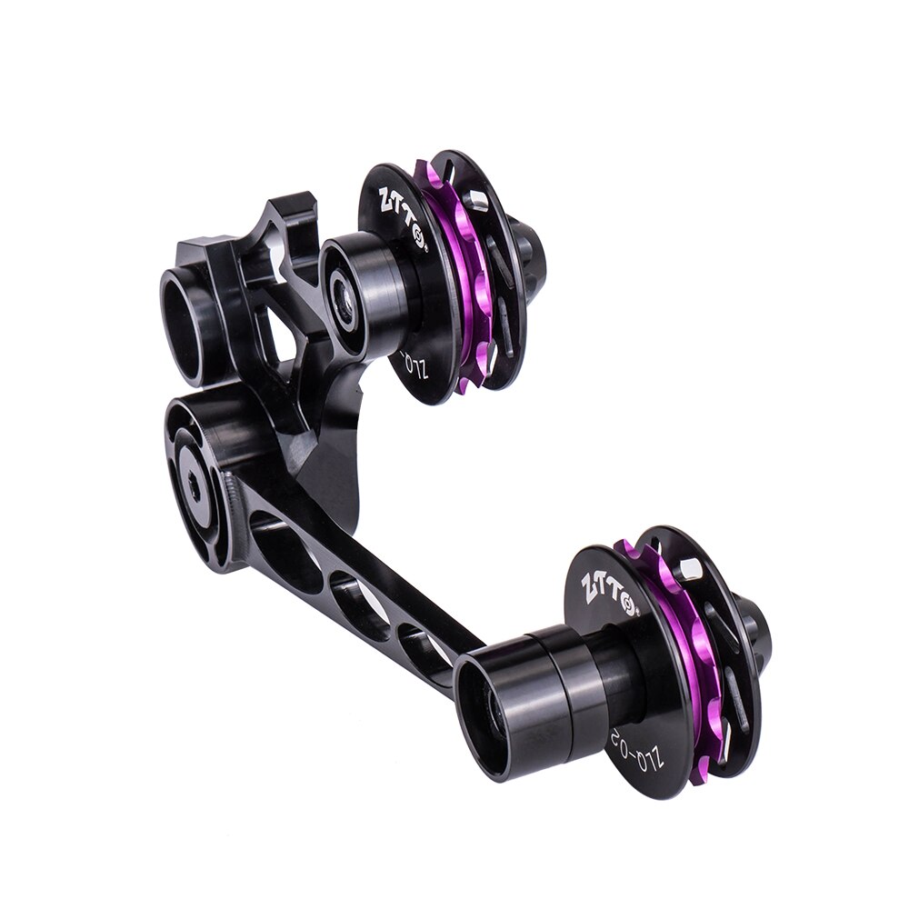 ZTTO Folding Bike Bicycle 2 3 6 Speed Rear Derailleur Chain Tensioner Adjustable Stabilizer Presser Pulley Jockey Wheel