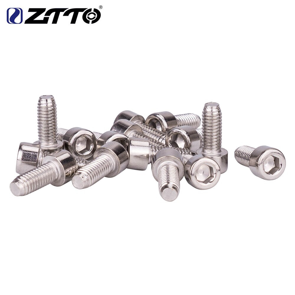 ZTTO Bottle Cage M5*12mm Screw 2PCS Allen Bolt 304 Stainless Steel Hexagon Socket Cylinder Cup Head screws