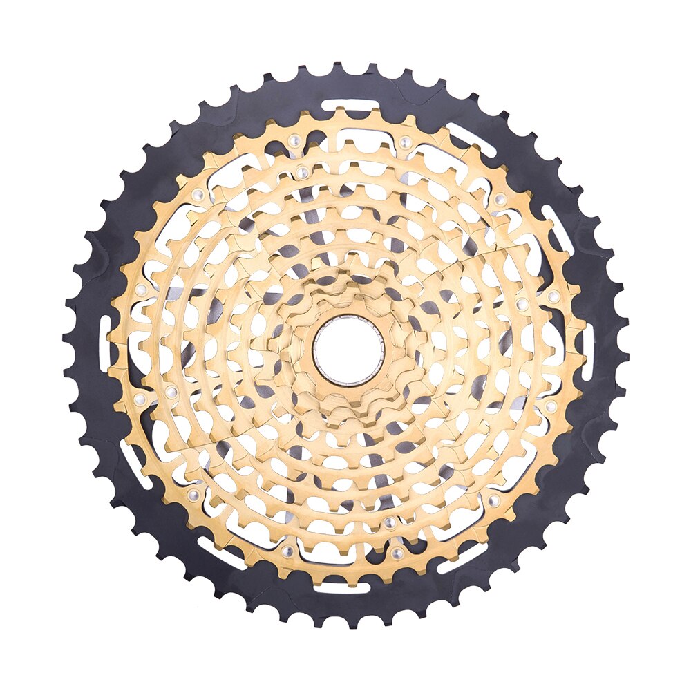 ZTTO MTB 11 Speed 9-50T Cassette XD Ultimate Pro ULT Golden Rainbow 372g Steel Durable Sprocket Ultralight 11s 9-50 k7 9 to 50