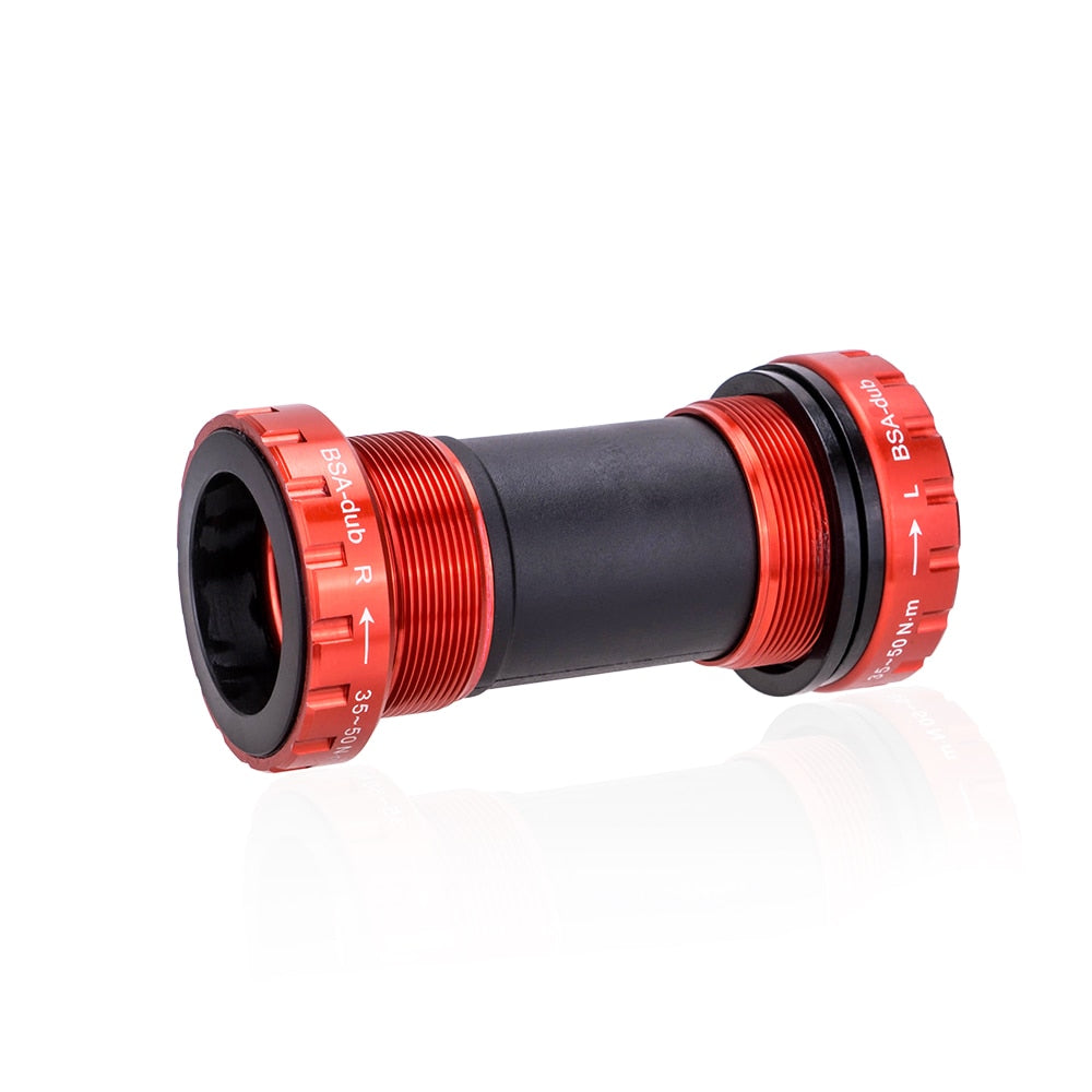 ZTTO Bicycle BSA DUB Bottom Bracket Sealed Bearing English Thread 68 73mm BSA68 Shell 28.99mm Spline Axis MTB Road Bike Crank