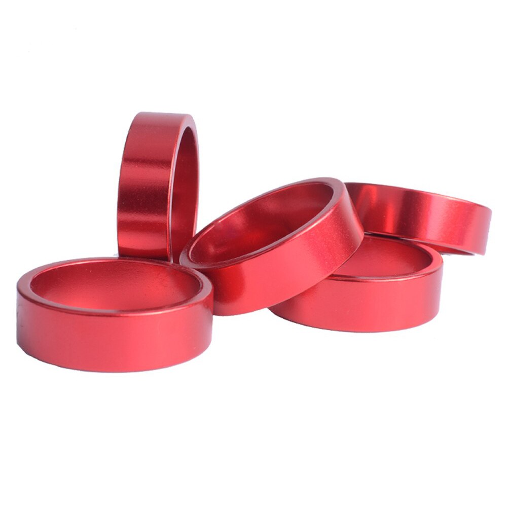 ZTTO Bicycle Headset Washer Stem Spacer 5 10 15mm Aluminum Alloy Carbon Ring Fit for 28.6mm Fork Steerer