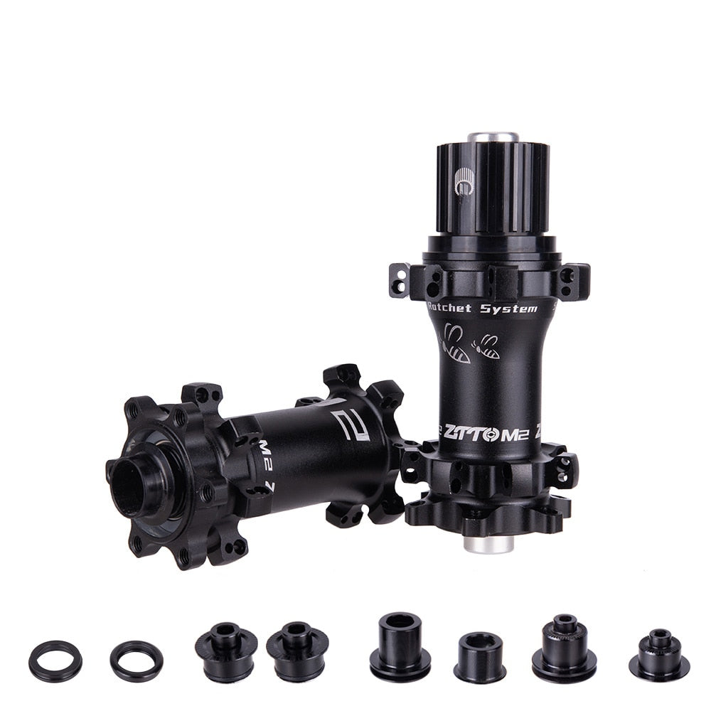 ZTTO M2 MTB Straightpull Hub Ultralight 28 Hole 54T Ratchet HG XD MS Core fit 12 speed Thru Axle QR 28h Bicycle Hub