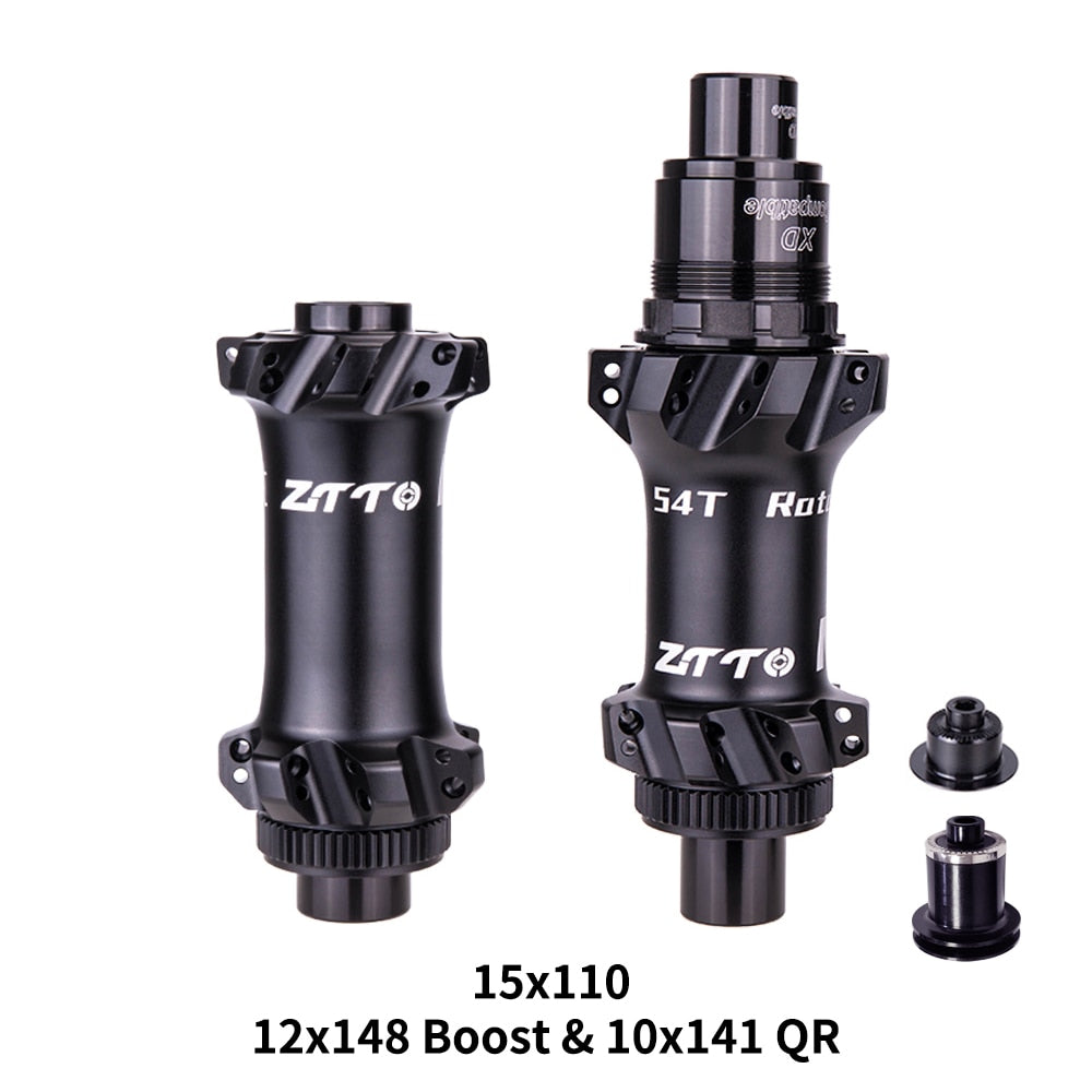 ZTTO M1 MTB Straightpull BOOST 148 Hub Ultralight 28 Hole 54T Ratchet HG XD MS Core 12 Speed Thru Axle 28h Bicycle Hub