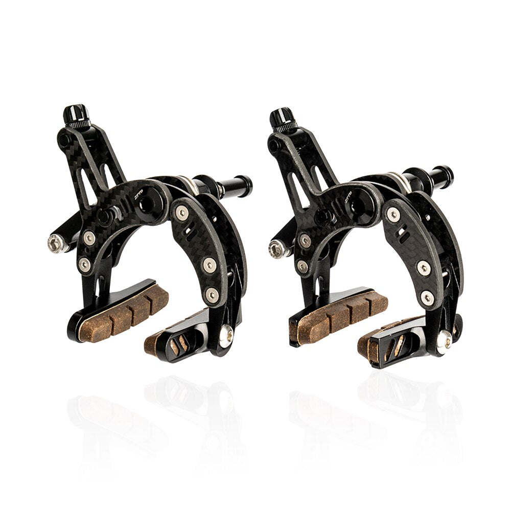 ZTTO C1 Road Bike 158gram Carbon Brake Dual Pivot Caliper Ultimate Lightweight Side Pull Rim Brake C Clipper EE