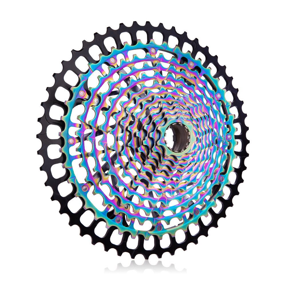 ZTTO Bicycle 11 Speed 9-50T Cassette ULT pro XD Cassette Colorful MTB ZTTO Ultimate pro Cassette Rainbow Ultralight 11s 1199 k7