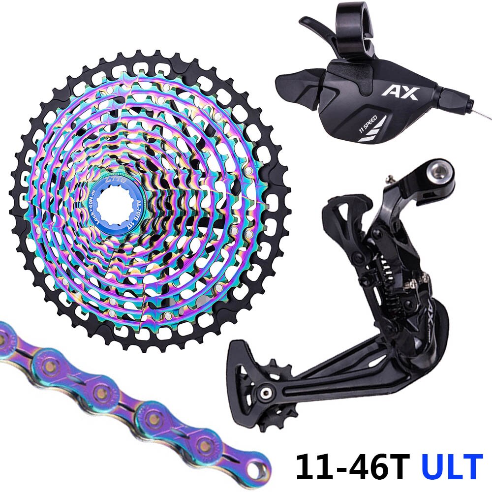 ZTTO MTB 11 Speed HG Bicycle Groupset Shifter Rear Derailleur Cassette Spocket Chain 11-46T 50T 52T Mountain Bike Kit Ultralight