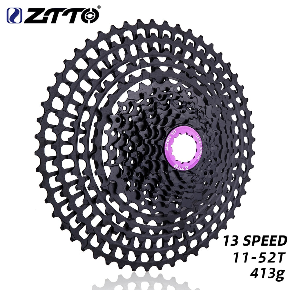 ZTTO 13 speed 11-52T Cassette MTB 13Speed Wide Ratio Freewheel UltraLi