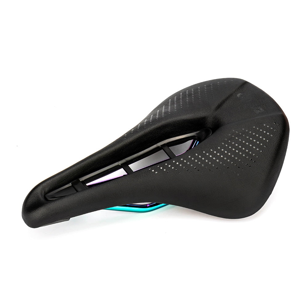 ZTTO MTB Bicycle Ergonomic Short Nose Saddle 160mm Wide Comfort Long Trip Light Weight Thicken Soft Buffer Seat