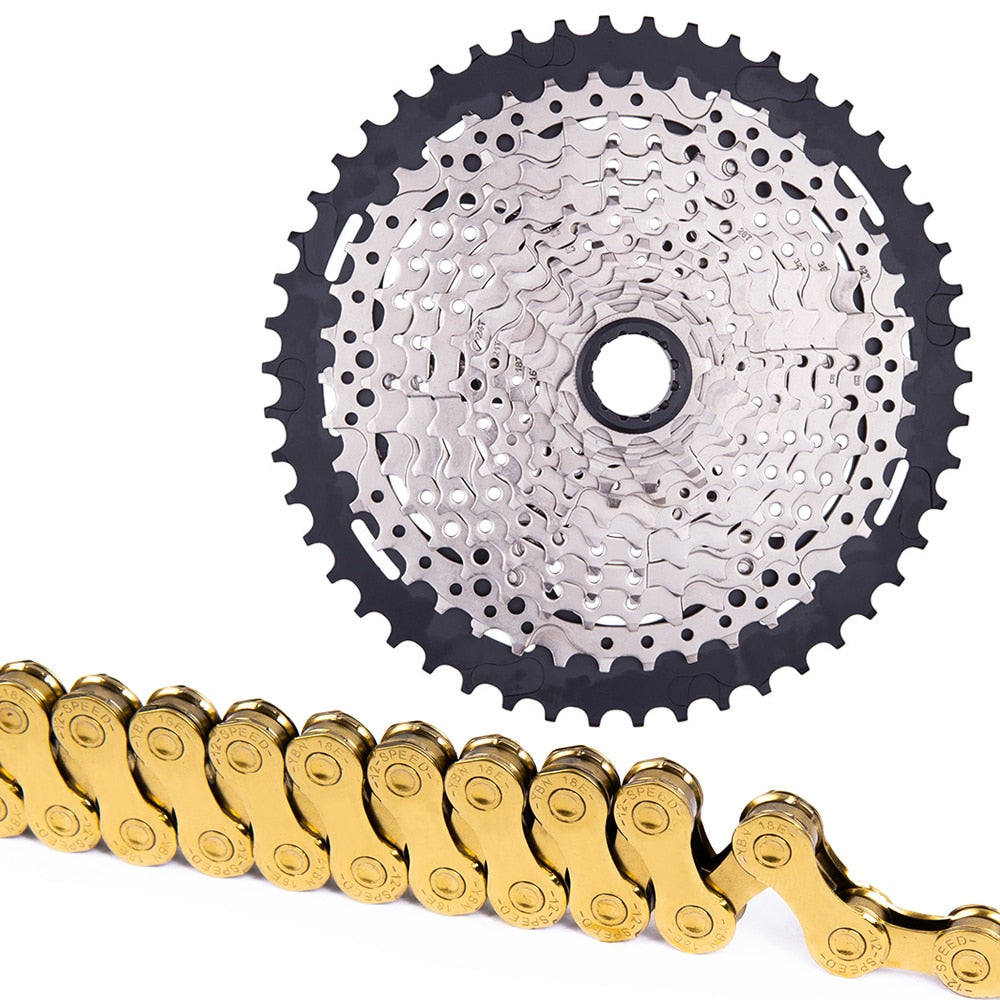 ZTTO MTB 12 Speed 10-50T Cassette Micro M6100 50T Sprocket 12s Spline Cassette k7 Fit For MS Hub Body M7100 m8100 12speed
