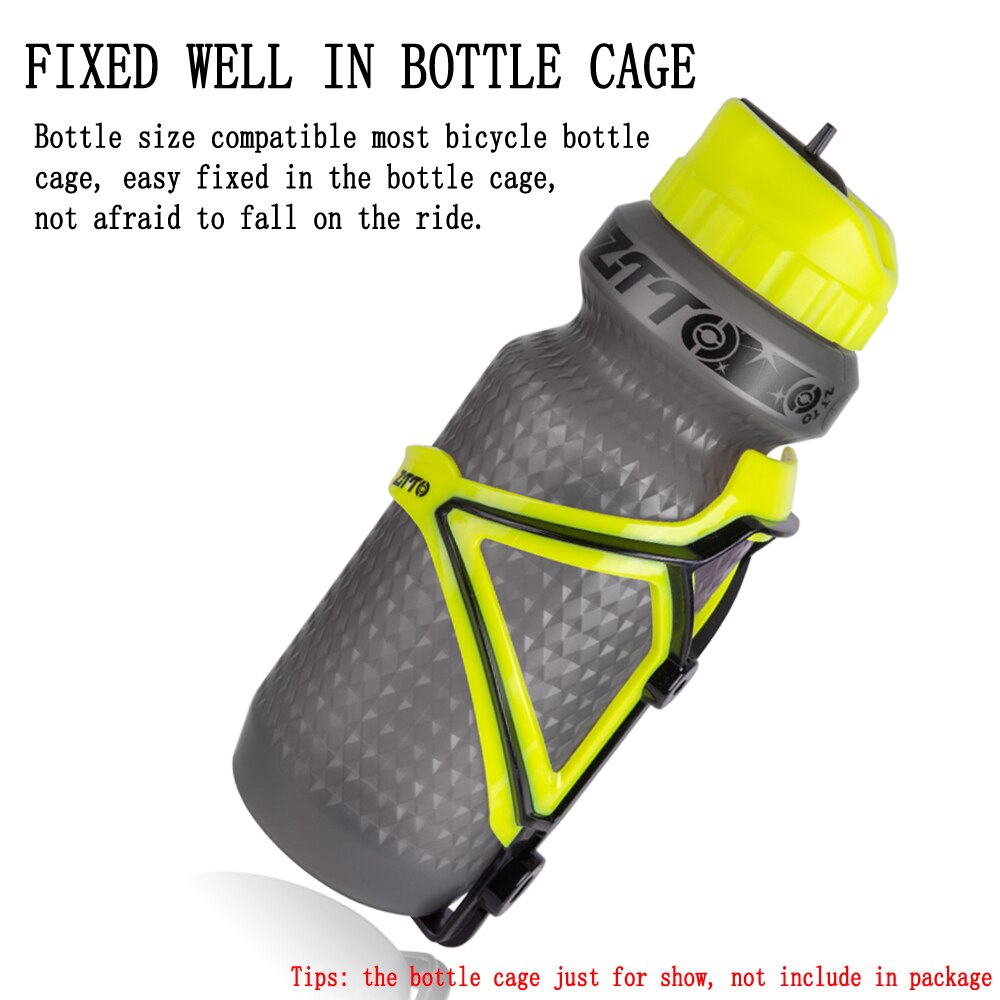 ZTTO 650ml MTB Bicycle Smart Water Bottle Leak-Proof Outdoor Bike Sports Drink Cup Cycling Portable Plistic