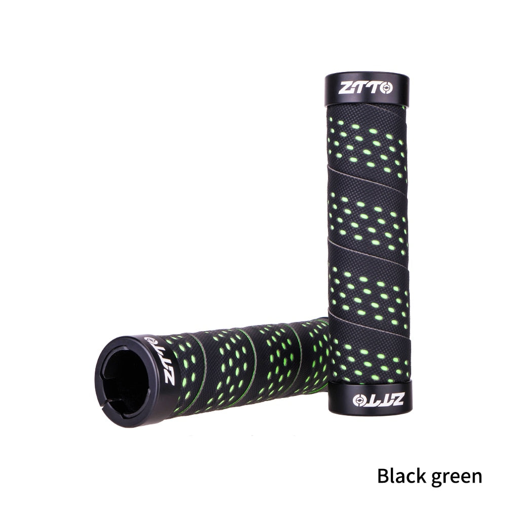 ZTTO MTB Cycling Handle Bar Tape Grips Lockable Grip Anti Slip For 22.2mm Handlebar Replaceable Tape Black Red Yellow Green
