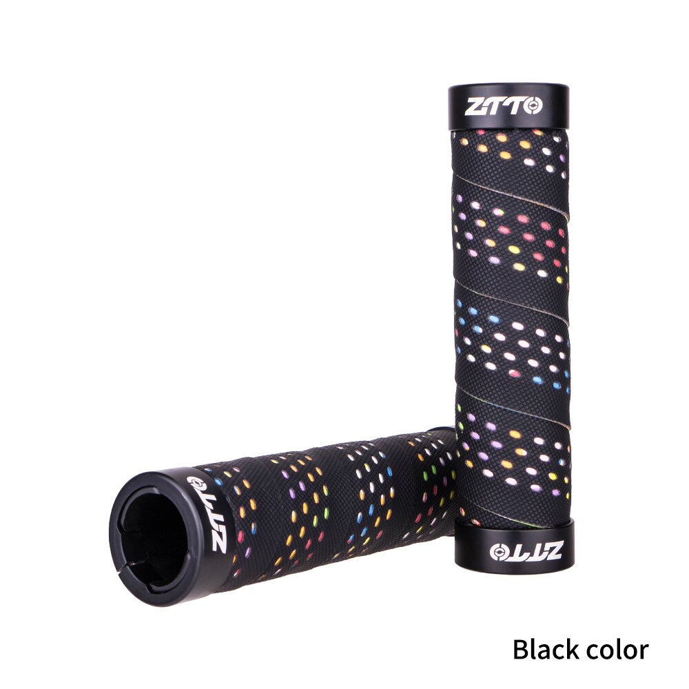 ZTTO MTB Cycling Handle Bar Tape Grips Lockable Grip Anti Slip For 22.2mm Handlebar Replaceable Tape Black Red Yellow Green
