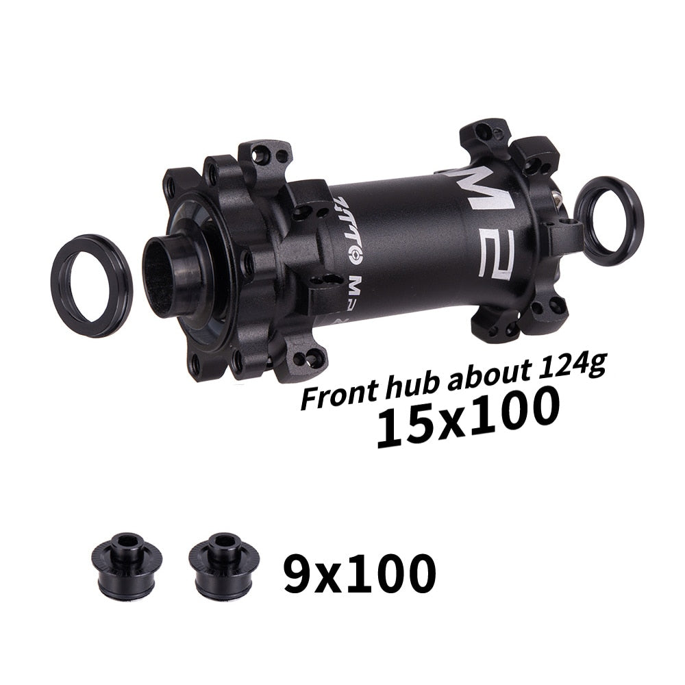 ZTTO M2 MTB Straightpull Hub Ultralight 28 Hole 54T Ratchet HG XD MS Core Fit 12 Speed Thru Axle 142x12 QR 28h Bushing Bicycle
