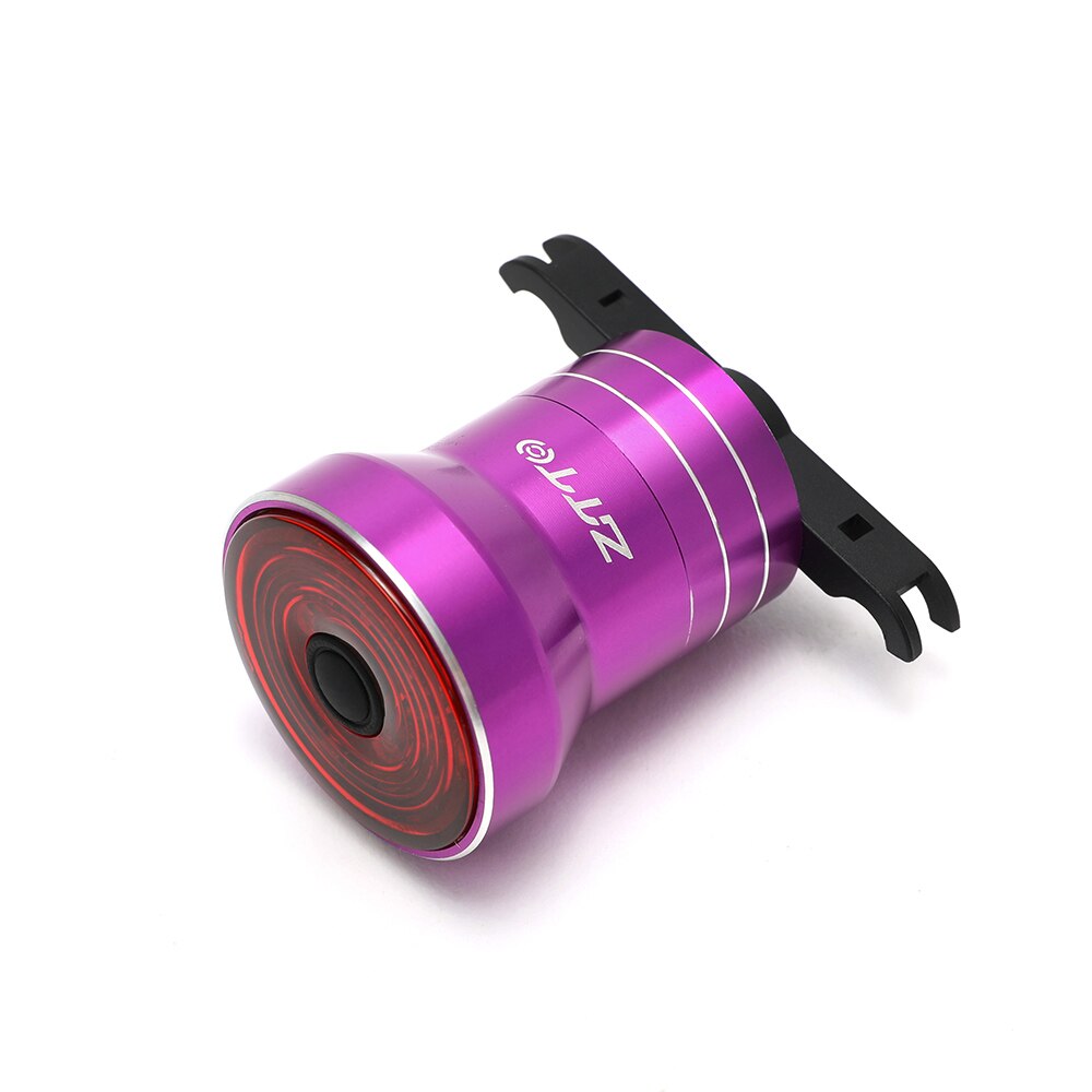 ZTTO Bicycle Brake Sensor Aluminum Trail Light Waterproof Cycling Rechargeable Safe Warning 100 Lumen Traillight