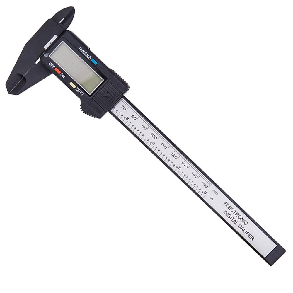 Bicycle Nylon Accurate Electronic Vernier caliper 0.01 millimeter inch LCD millimetre MTB Road bike parts measuring tool rule