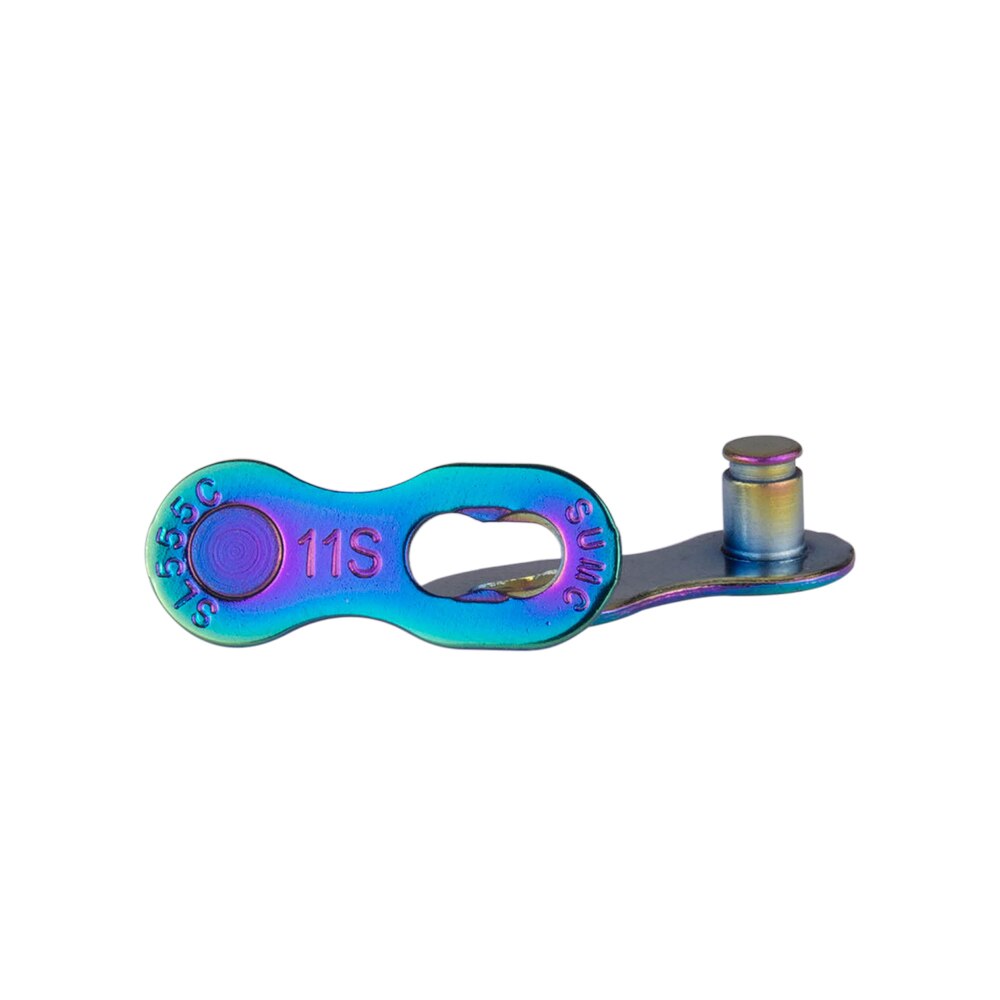 ZTTO 11 Speed SLR Chain 11s Colorful Road Bicycle Ultralight Durable Missing Link Rainbow Chains for MTB Mountain Bike M7000 GX