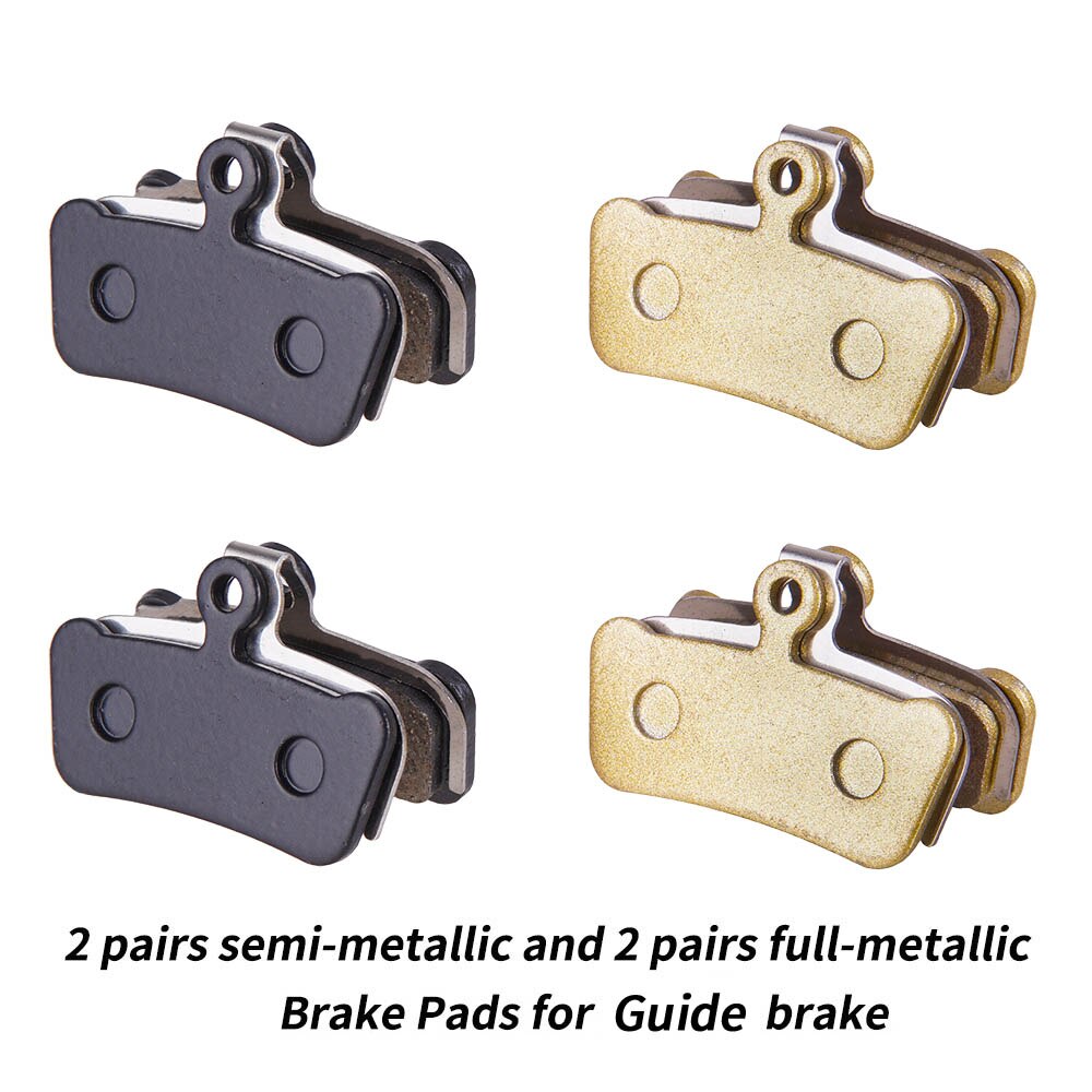 ZTTO MTB 4 Piston Disc Brake Pads For Guide G2 RSC Hydraulic brake High Quality Brake Pads Full Metallic XO Trail E9 E7 4Pairs