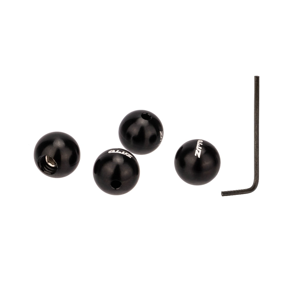 ZTTO MTB Road Bike Inner Wire Ball End Caps Reusable Brake Shifter Cable Tips Screw Fixed Derailleur Crimps Bicycle Accessories