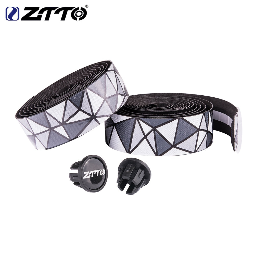 ZTTO Road Bike Bar Tape Handlebar EVA PU Tape High Quality Durable Shock-Proof Roadbike High Toughness Bartape With Bar Plug BD3