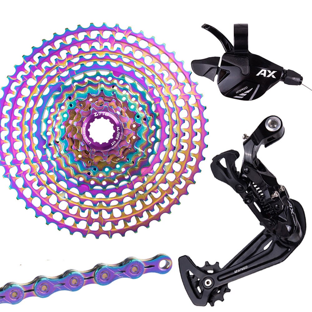 ZTTO MTB 12 Speed Groupset HG standard Bicycle Shifter Rear Derailleur 1x12 Group Set For Mountain Bike 12speed Kit 12s Cassette