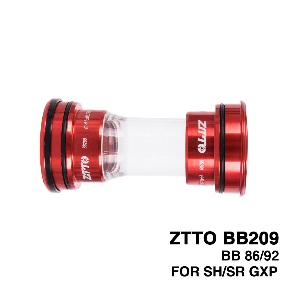 ZTTO Ceramic BB209 Press Fit Bottom Brackets for BB92 BB90 BB86 Frame Compatible Road Bike MTB 24mm 22mm GXP Crankset Universal