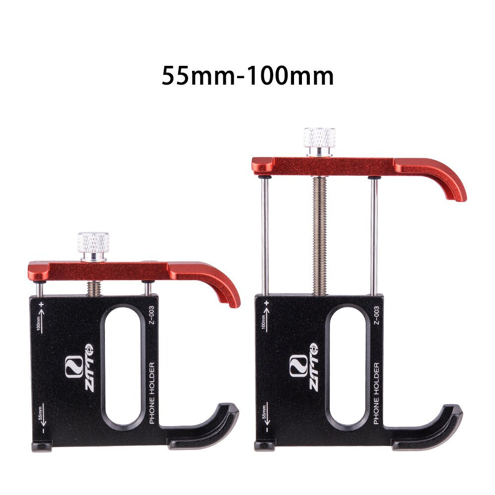 ZTTO Bicycle Phone Holder Two-color Full Cover Universal Holder Bicycle Handlebar Cell Holder 360 adjustable 4 to 7 inch phone