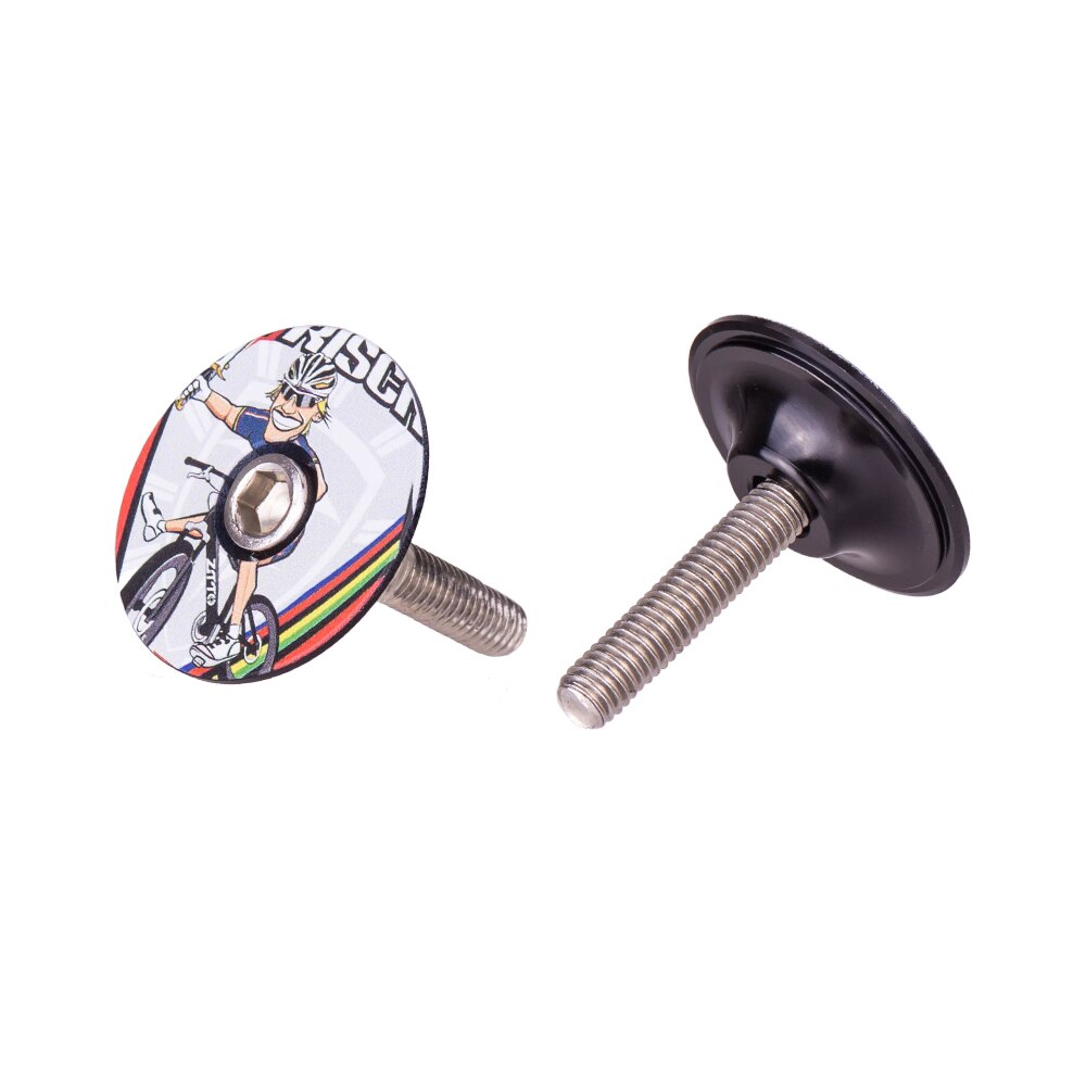 ZTTO MTB Bicycle Headset stem Cap 1-1/8" fork Top Cover Special printing Cap Headsets Aluminum Alloy Mountain Road Bike