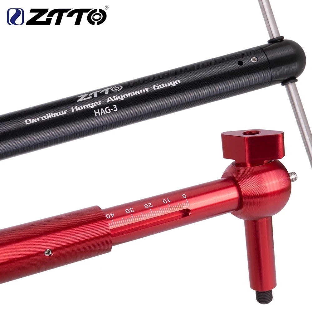 ZTTO Derailleur Hanger Alignment Gauge HAG-3 Professional Bicycle Tool Measure Straighten MTB Dropout Repair Tool Road Bike